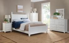 COTTAGE QUEEN BEDROOM WHITE