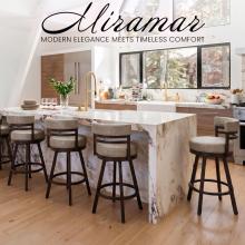 Miramar Swivel Stool