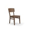 PUCKETT SIDE CHAIR WITH WOOD SEAT